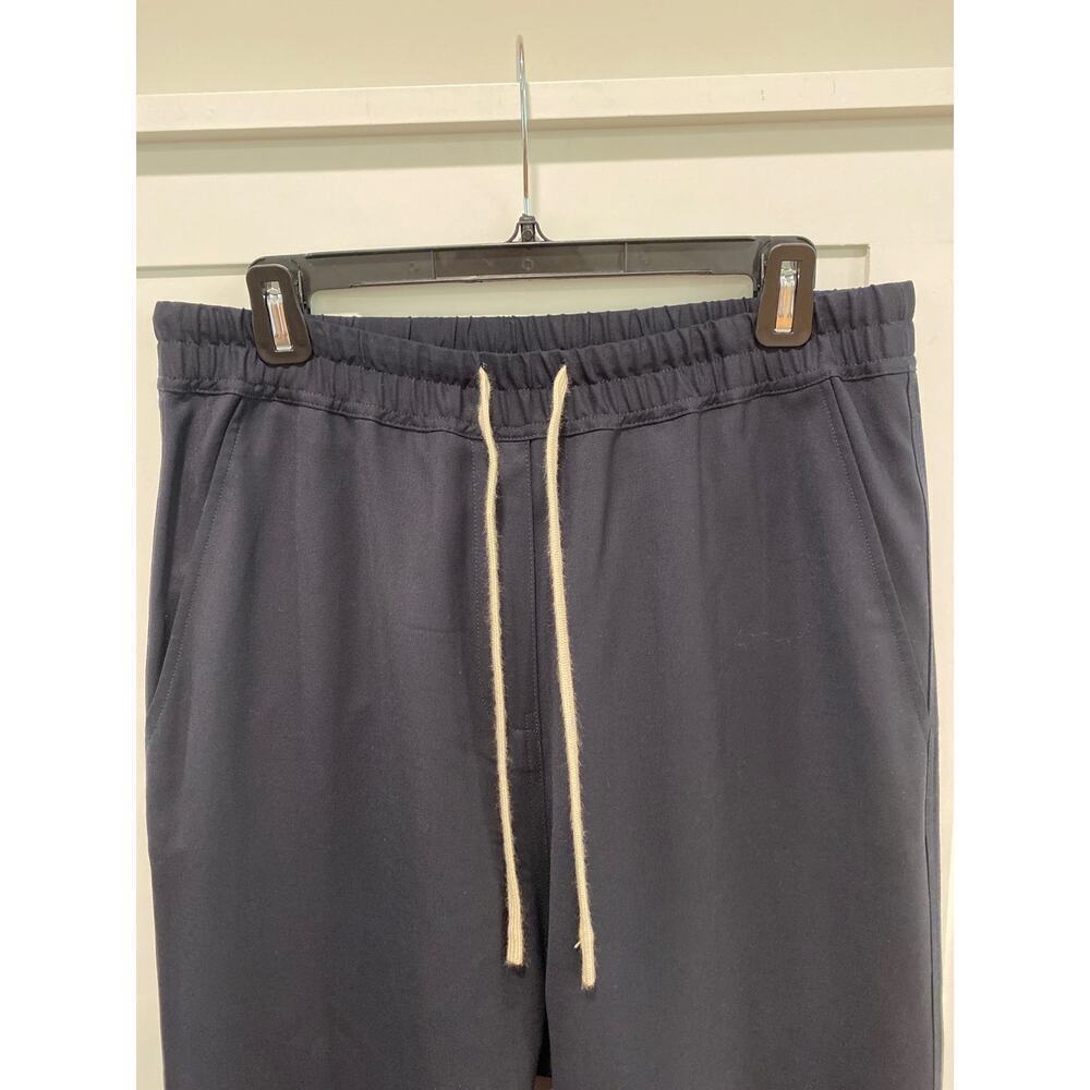 Nili Lotan Aida Wool-Blend Twill Pants in Blue - Picture 7 of 14